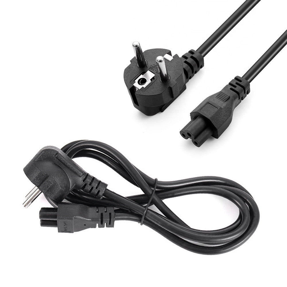 Stromkabel Netzwerk Laptop Kleeblatt 500W 1,5m - MIZO.at