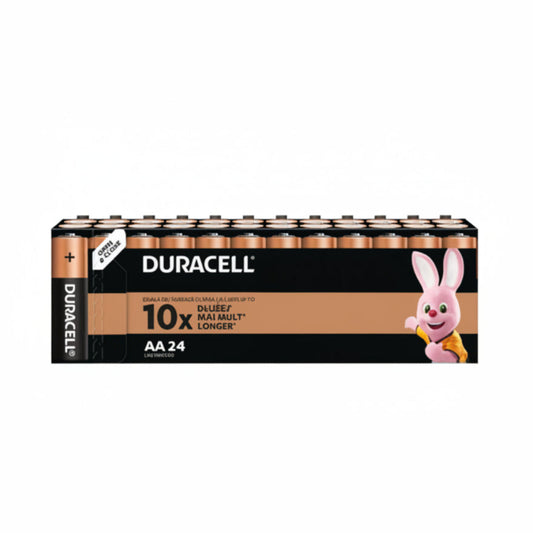 24er Pack Duracell BASIC AA LR6 Alkaline Batterien