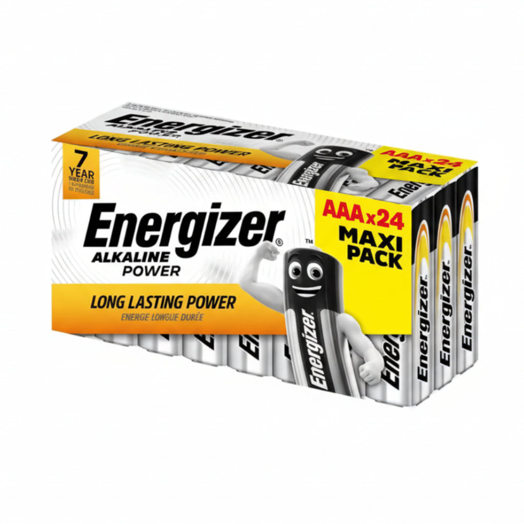 24er Pack Energizer Alkaline Power AAA LR03 Batterien - MIZO.at