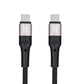 Blue Star 60W USB-C zu USB-C Kabel – 2m Schwarz Schnellladung - MIZO.at