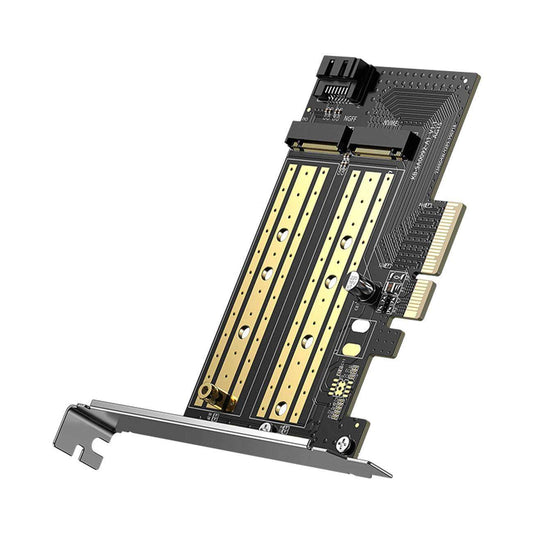Ugreen PCIe 3.0 x4 Expansion Card Adapter | Dual M.2 SSD Slots - MIZO.at