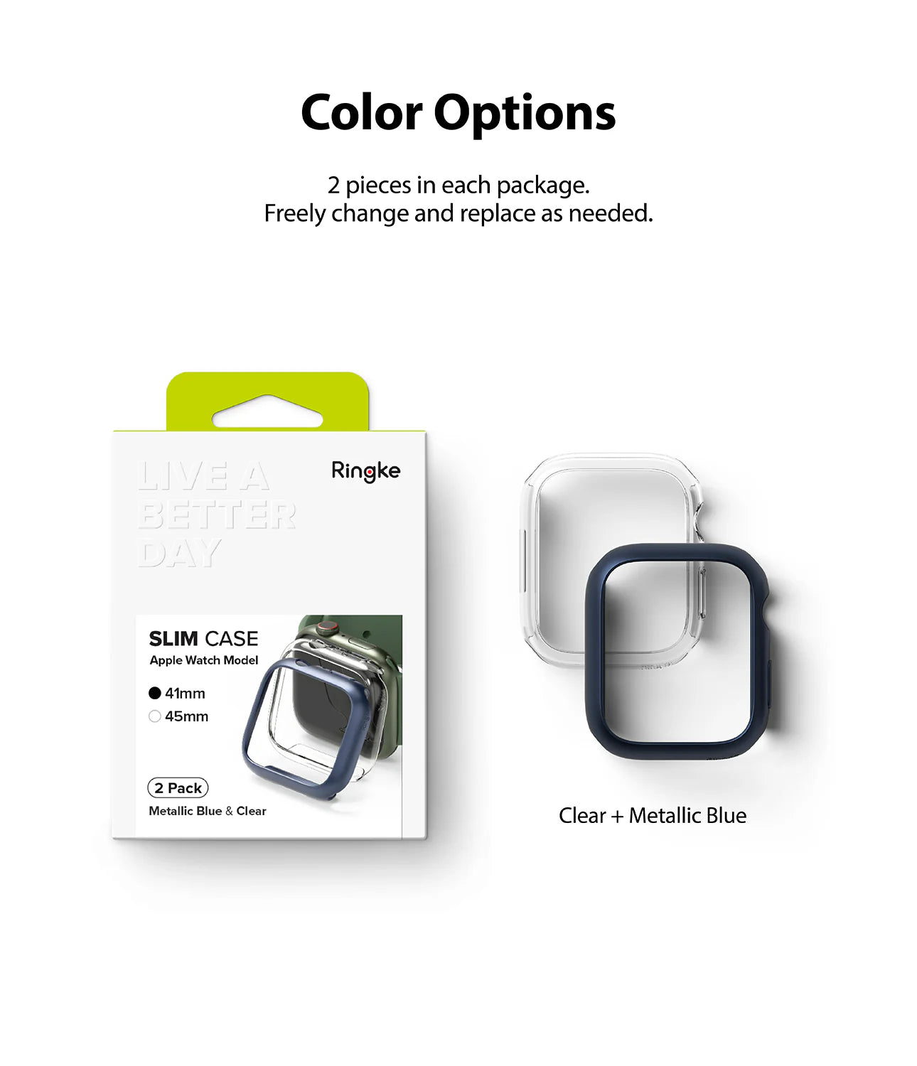 Apple Watch 7/8/9 41mm Case | Slim & Durable Protection - MIZO.at