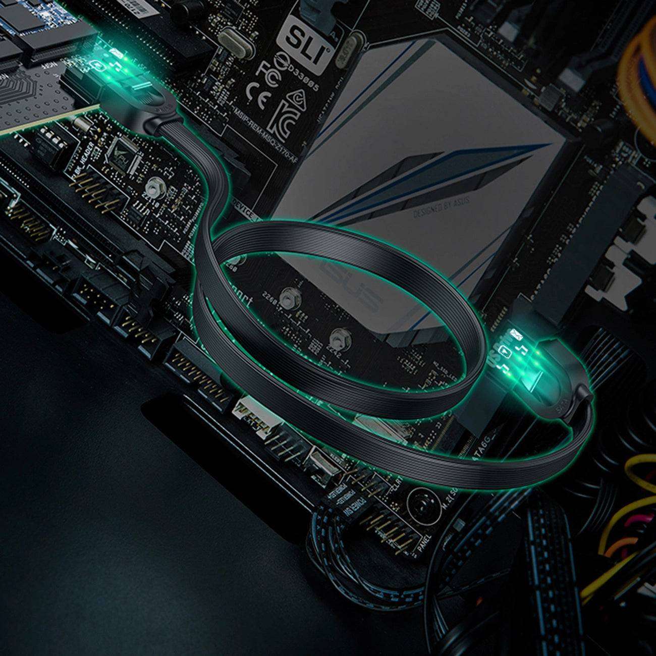Ugreen PCIe 3.0 x4 Expansion Card Adapter | Dual M.2 SSD Slots - MIZO.at