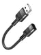 Hoco USB to Type-C OTG Adapter | 10cm Black - MIZO.at