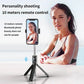 P30 Mini Selfie Stick Tripod Weiß | Bluetooth & 68 cm - MIZO.at