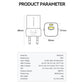Wozinsky WWCEAC 33W GaN Ladegerät USB-A + USB-C Weiß - MIZO.at
