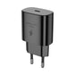 JELLICO EU25 25W PD Ladegerät Netzstecker USB-C Schwarz - MIZO.at