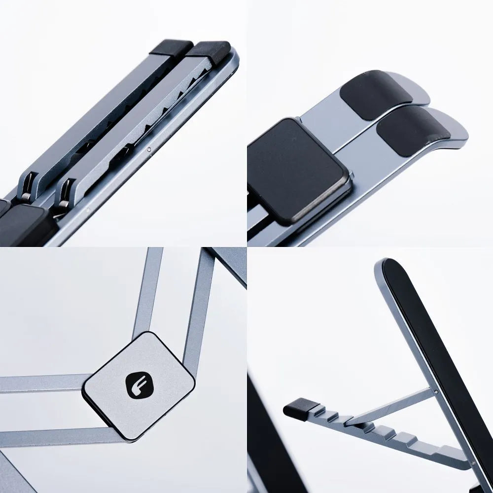 Handy & Tablet Tischhalter faltbar Aluminium Forcell F-Grip Stand - MIZO.at
