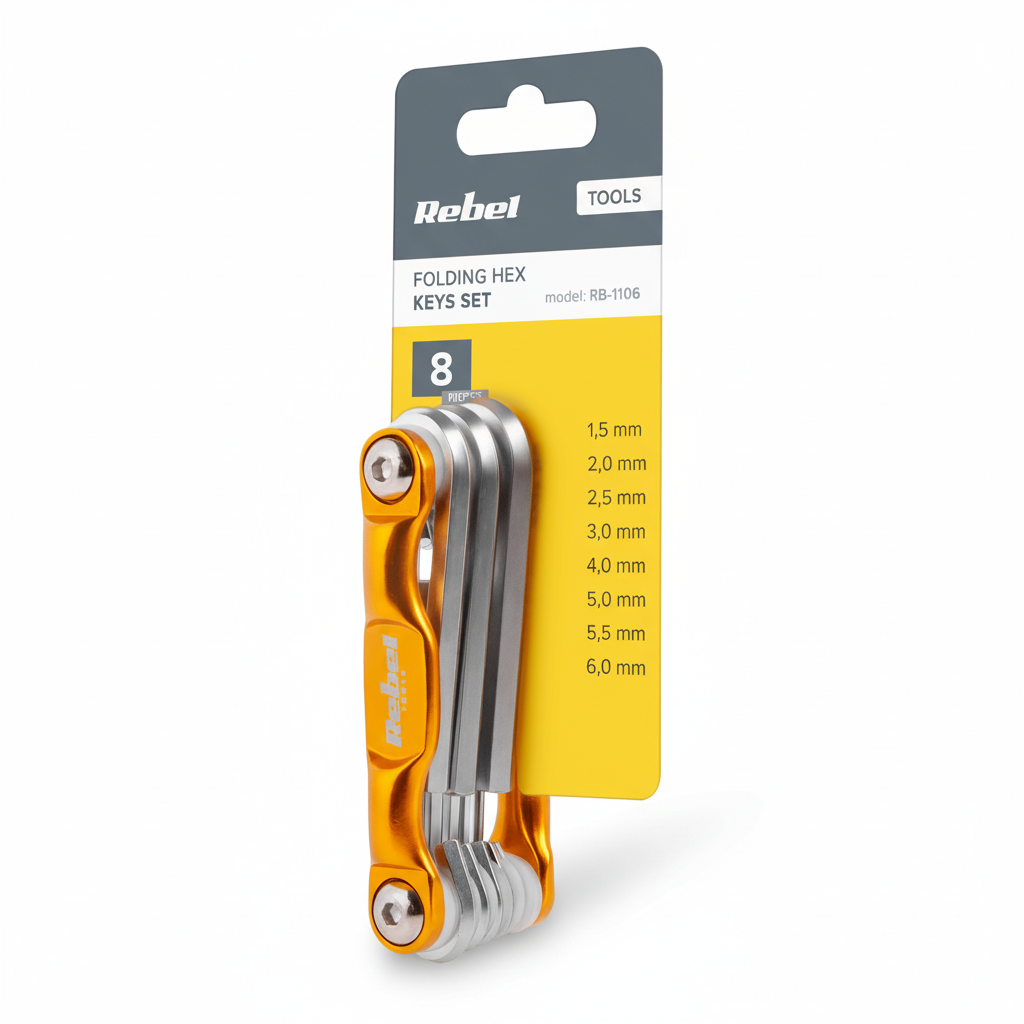 Inbusschlüssel Set klappbar Multitool Rebel Sechskant Set - MIZO.at