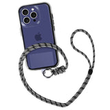 Universal Phone Lanyard Schwarz 120cm | Verstellbare Handykette für alle Handys - MIZO.at