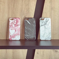 Samsung S22+ Marble Case | Black Wozinsky Gel Cover - MIZO.at