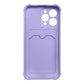 iPhone 12 Pro Card Wallet Lila – Airbag Armor Case - MIZO.at