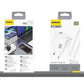 Dudao A28C 45W GaN Ladeset + USB-C Kabel Weiß - MIZO.at