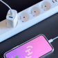 Joyroom Schnellladegerät – Dual USB Quick Charge Power Delivery Weiß - MIZO.at