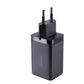 Joyroom TCG01 65W GaN Ladegerät 2×USB-C + USB-A + 100W Kabel Schwarz - MIZO.at