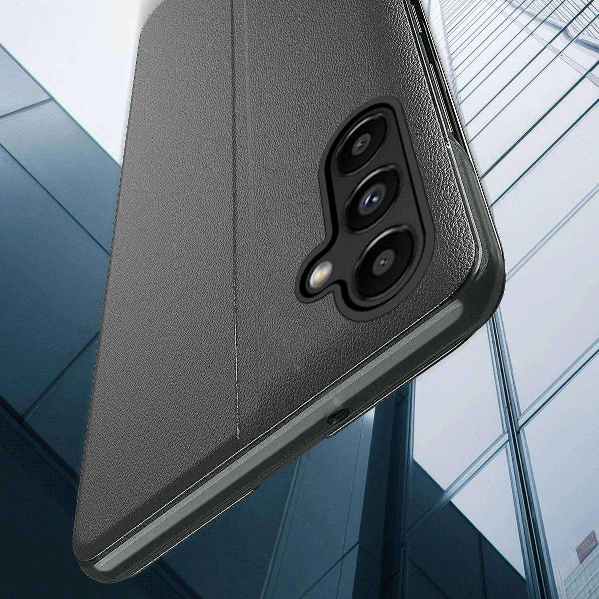 Samsung Galaxy S23 Eco Leather View Case | Stylish & Protective - MIZO.at