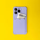 iPhone 12 Pro Card Wallet Lila – Airbag Armor Case - MIZO.at