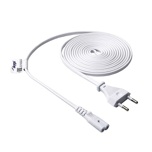 Akyga AK-RD-07A Power Cable | 3m IEC C7 White - MIZO.at