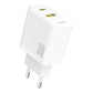 Dudao A27 MaxC 35W GaN Ladeset + USB-C Kabel Weiß - MIZO.at