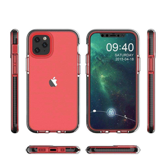 iPhone 13 Pro Spring Case Schwarz – Ultra-Dünn TPU Gel Cover - MIZO.at