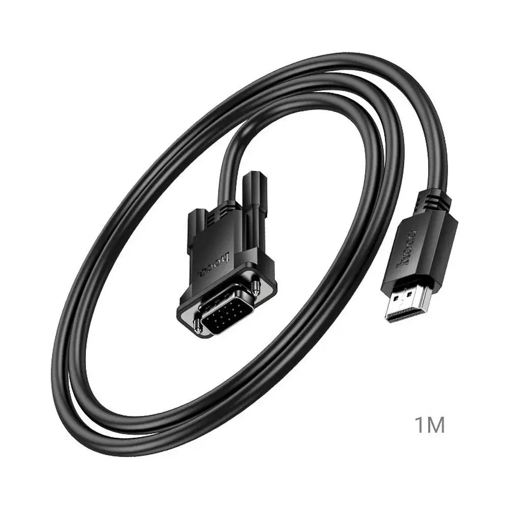 HOCO HDMI to VGA Cable (Male to Male) HD 1080p US12 2m Black - MIZO.at