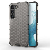 Galaxy S23 Honeycomb Hybrid Cover – Schwarz, Stoßfest & Stylisch - MIZO.at