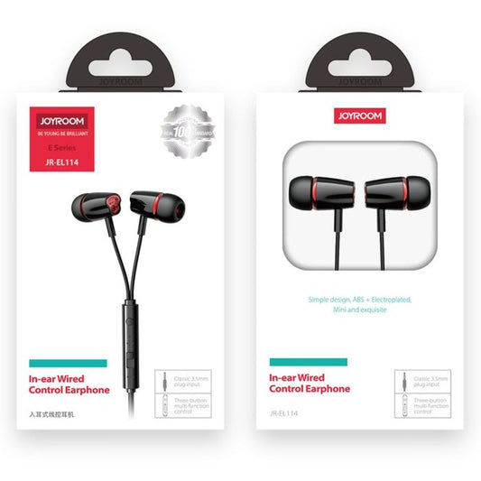 IN-Ear Headphones | 3.5mm Jack | Black with Remote & Microphone - MIZO.at