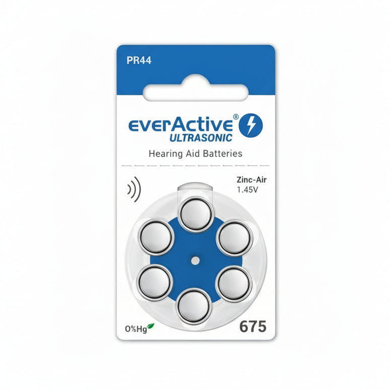 everActive ULTRASONIC 675 PR44 Batteries 6er Pack - MIZO.at