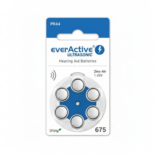 everActive ULTRASONIC 675 PR44 Batteries 6er Pack - MIZO.at