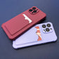 iPhone 12 Pro Card Wallet Lila – Airbag Armor Case - MIZO.at