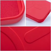Silikon MagSafe Case iPhone 14 Rot Magnetisch