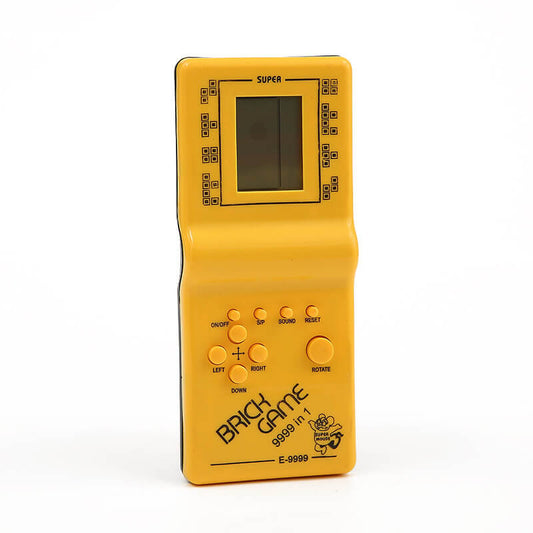 Retro Tetris Console | Classic Handheld Game Yellow - MIZO.at