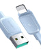Lightning USB Cable 2.4A | Fast Charging & Data Transfer (1.2m, Blue) - MIZO.at