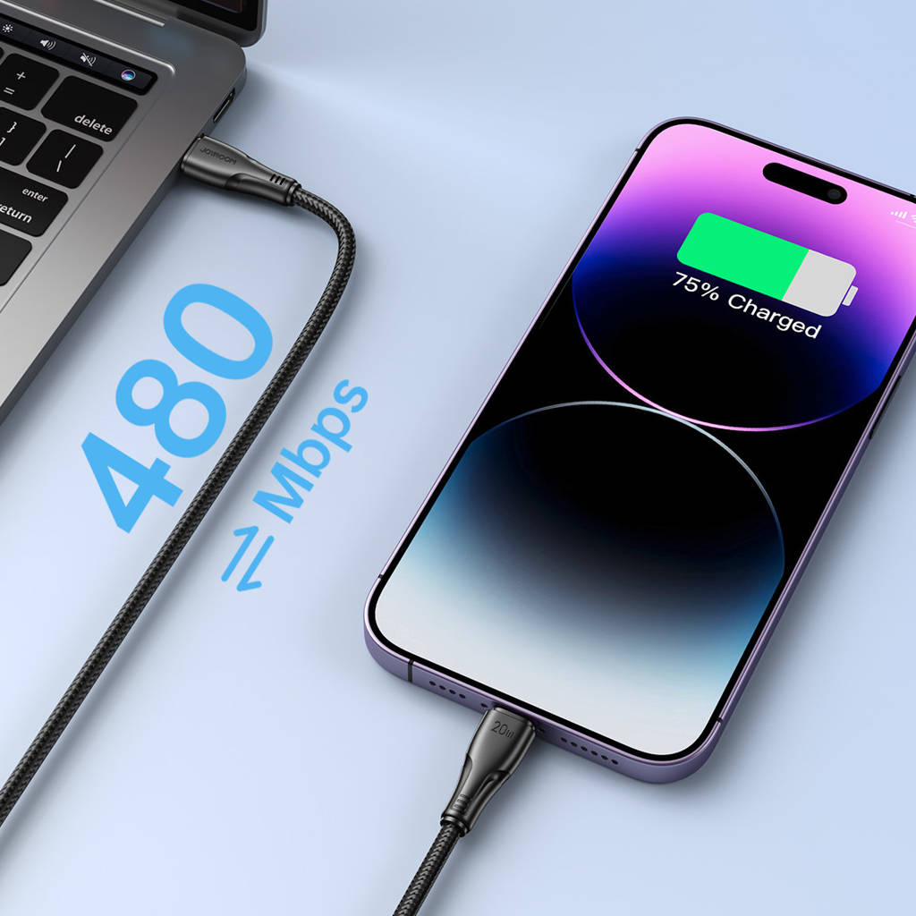 USB-C to Lightning Cable 20W | Fast Charging & Data Transfer (1.2m) - MIZO.at