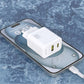 Dudao A27 MaxC 35W GaN Ladeset + USB-C Kabel Weiß - MIZO.at