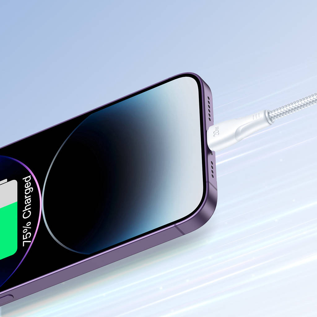 USB-C to Lightning Cable 20W | Fast Charging & Data Transfer (1.2m) - MIZO.at