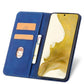 Galaxy S23 Magnet Fancy Wallet Case – Flipcover Blau, Kartenfach & Stand - MIZO.at