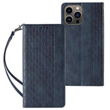 Galaxy S23 Magnet Strap Wallet Case Blau – Kartenfach & Lanyard - MIZO.at