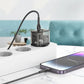 Hoco N34 20W Dual Ladegerät USB-A + USB-C QC3.0 PD Transparent - MIZO.at