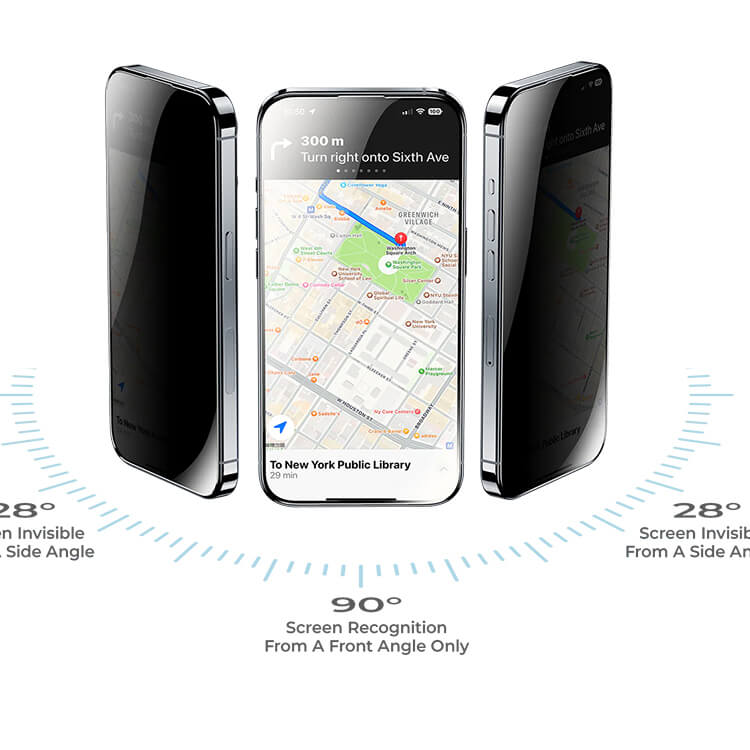 Benks Ultra Shield Privacy Glass for iPhone 15 Plus/14 Pro Max - MIZO.at