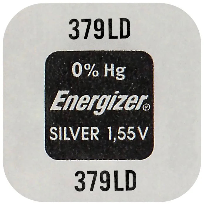 Energizer 379 SR521SW Batterie 1,55 V Silber Knopfzelle - MIZO.at