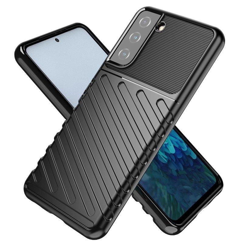 Samsung Galaxy S23 Thunder Armored Case | Rugged Blue Protection - MIZO.at
