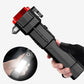 LT2 Rettungs-Taschenlampe Rot | LED, Notfallhammer & Glasbrecher - MIZO.at