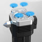 LT2 Rettungs-Taschenlampe Rot | LED, Notfallhammer & Glasbrecher - MIZO.at