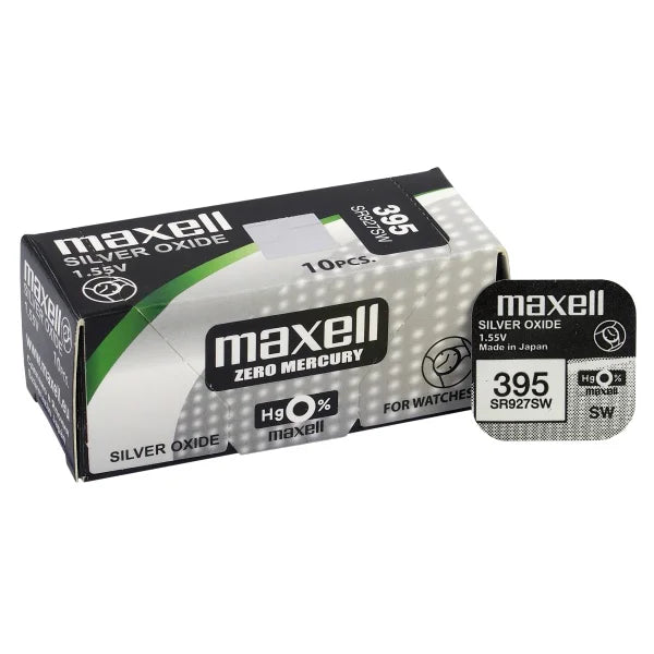 Maxell 395 SR927SW Silber Knopfzelle 1,55 V - MIZO.at