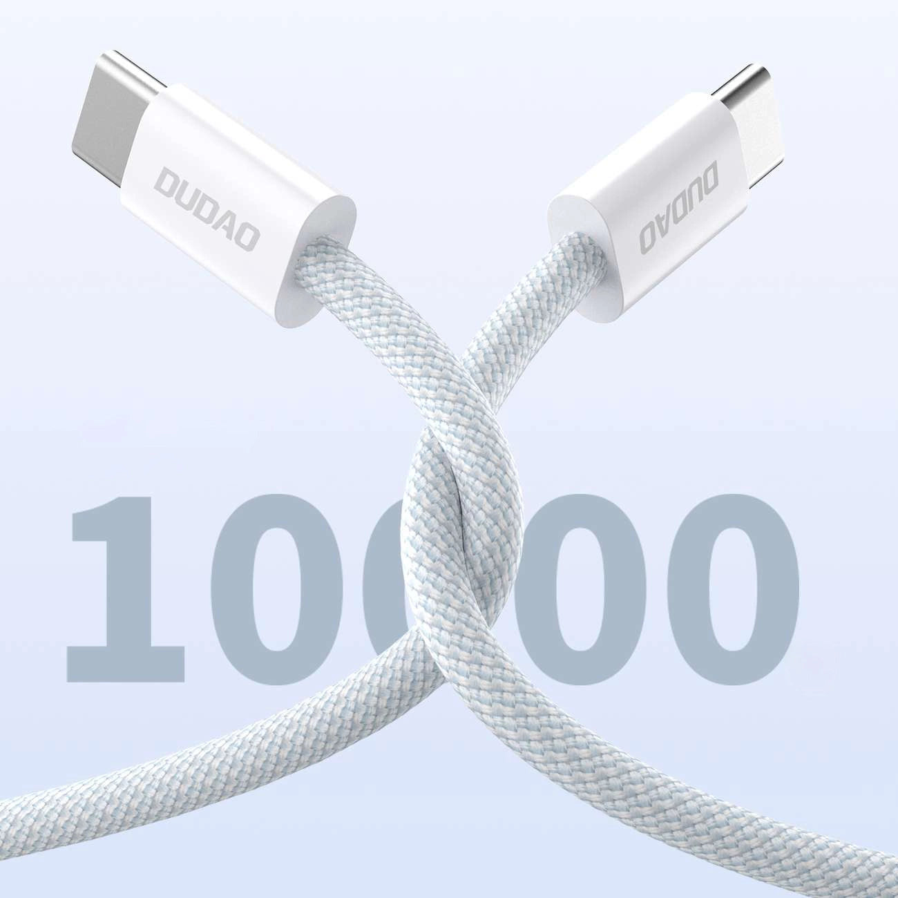 Dudao L6C PD USB-C Cable | 60W Fast Charging 2M White - MIZO.at