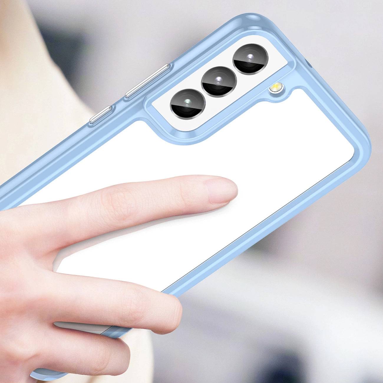 Samsung Galaxy S23 Outer Space Case | Blue Hybrid Protection - MIZO.at