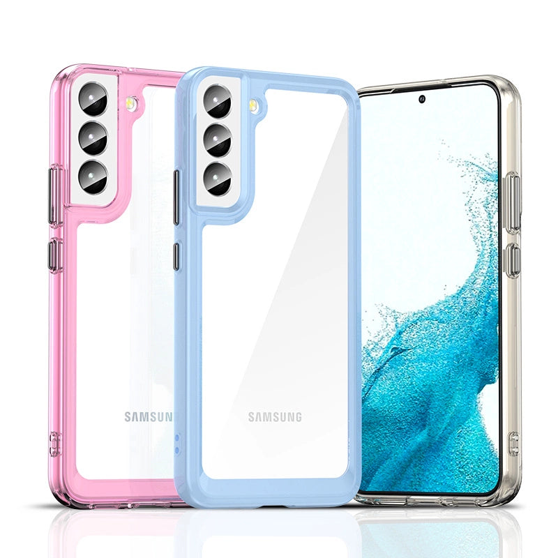 Samsung Galaxy S23 Outer Space Case | Blue Hybrid Protection - MIZO.at