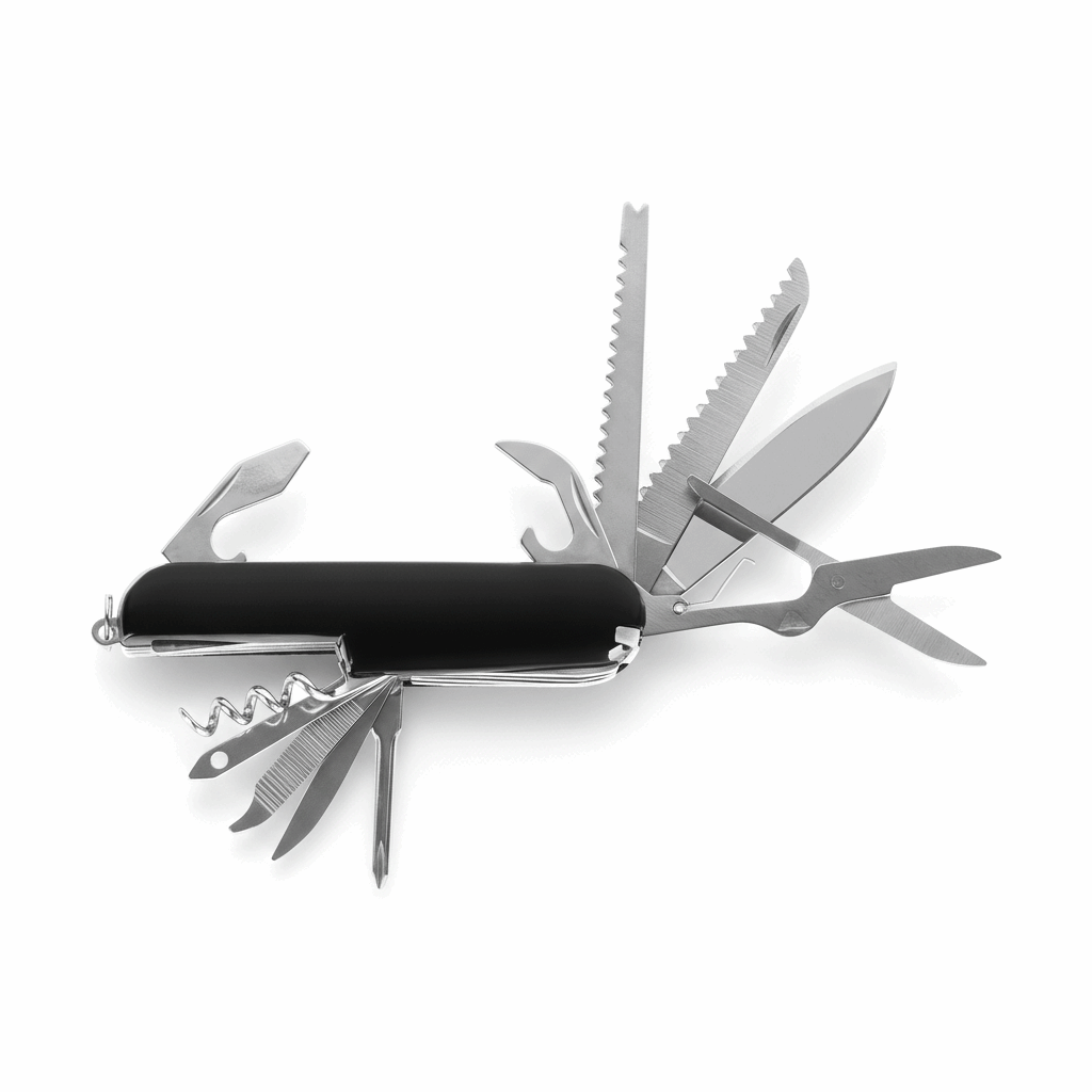 Multitool Taschenmesser 15 Funktionen Rebel RB-1114 - MIZO.at