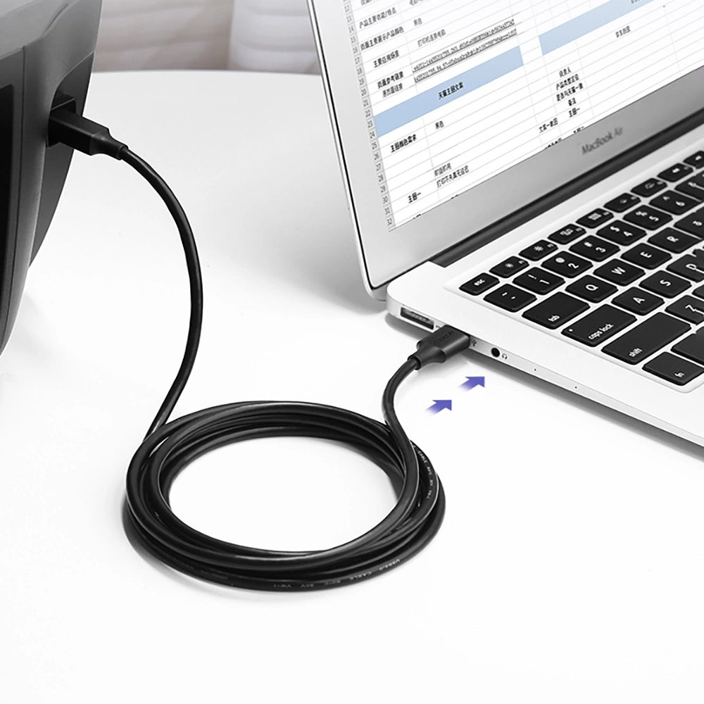 UGREEN USB Printer Cable | 2M Type-B Data Transfer Cable - MIZO.at